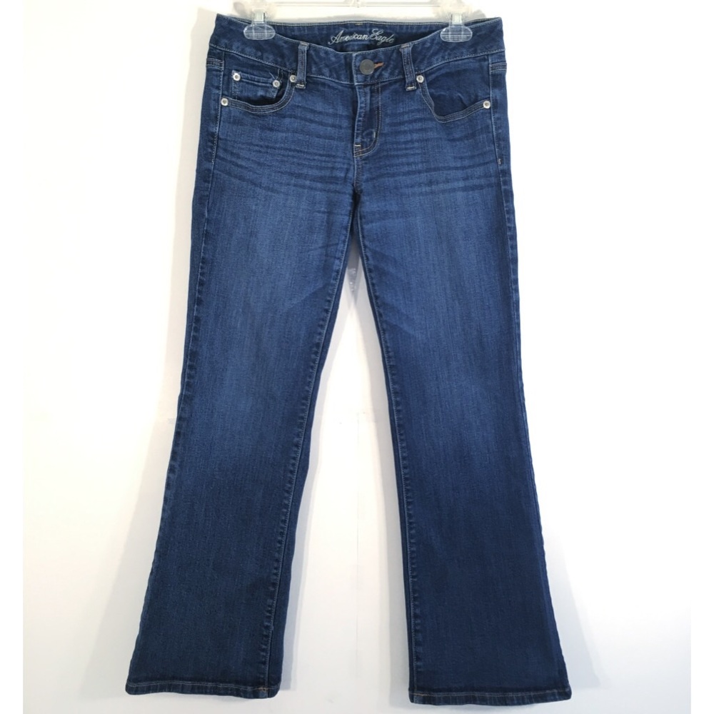American Eagle stretch boot cut - size 8 short